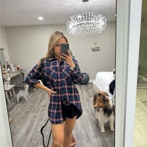 Aritzia Boxy Flannel